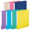Lihit Lab F7032-7 Binder, Punchless File, One-Touch Open/Close, A4, S Type, Green