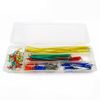 Hailege 2 Boxes 140pcs Solderless Breadboard Jumper Wire Kit U Shape Solderless Cables with Box for Electronics DIY