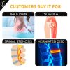 SOLIDBACK Lower Back Pain Relief Treatment Stretcher Chronic Lumbar Support
