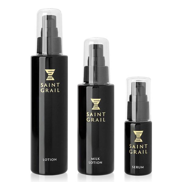 Saint Grail Men's Skin Care Set, Present, Gift, Lotion, Milky Lotion, Beauty Oil