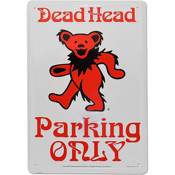 Grateful Dead™ Dancing Bear Parking Sign - 18" x 12"