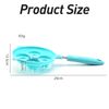 Generic Egg Separator - Easy Cooking & Baking Tool, Turquoise Plastic Round Egg Yolk Separator