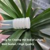 Quickun Plastic 5/8" Pex Barb Plug End Cap Pipe Crimp Fitting, Pack of 5