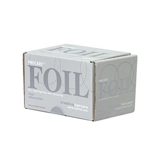 Procare Haircare - Premium Silver Hair Foil - Roll 100mm x 100m by Pro Care