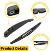 For 2010-2019 Lincoln MKT Rear Windshield Wiper Arm & Blade Kit Set Replacement