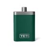 YETI Rambler Flask, Black Forest Green, 7 oz (207 ml)