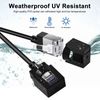 Dutevolns Thin Ethernet Cable Flexible Rj45 Cat 6 LAN Jumper Pc Router Printer 2 M (Black)