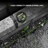 Tracer 100m String Line - Anti-Tangle, High Visibility Builders Line on Rotating Spool with Integrated Handle. Green Builders String Line