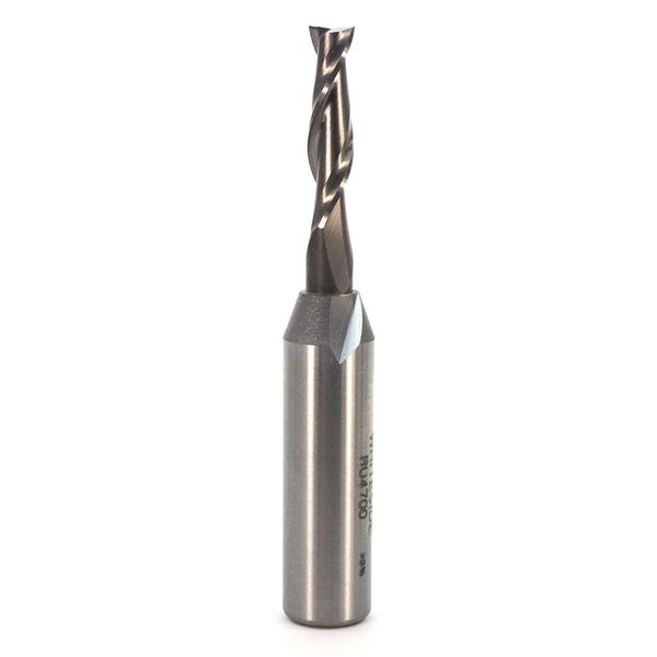 Whiteside Router Bits RU4700 Standard Spiral Bit with Up Cut Solid Carbide 1/4-Inch Cutting Diameter and 1-Inch Cutting Length