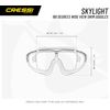 Cressi - Skylight Goggles Sil ,Black/Frame Black Grey Mirrored Lens