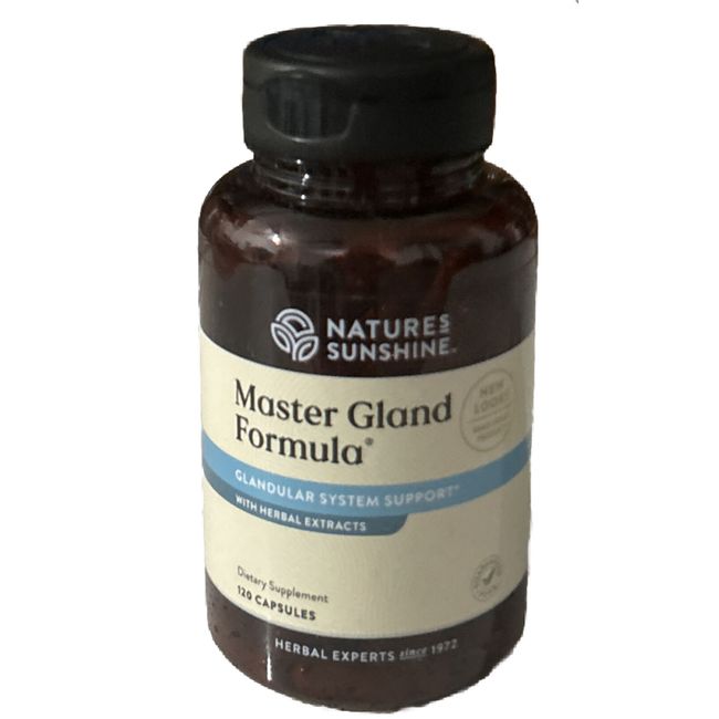 NATURES SUNSHINE, Master Gland Formula, 120 cápsules, Pack Of 3