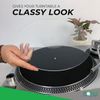 Acrylic Anti-Static Slipmat for Vinyl Record Player Turntable Platter Mat Clear