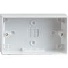 Centurion EL18L 2 Gang 25mm Deep Surface Mounted Box, Various