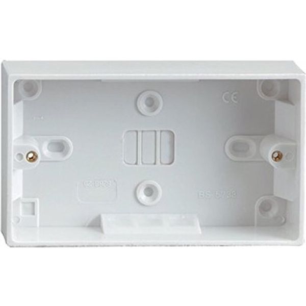 Centurion EL18L 2 Gang 25mm Deep Surface Mounted Box, Various