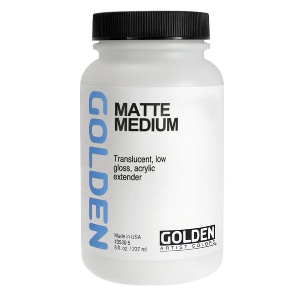 Pro-Art Mediums Golden Matte Medium-8 oz