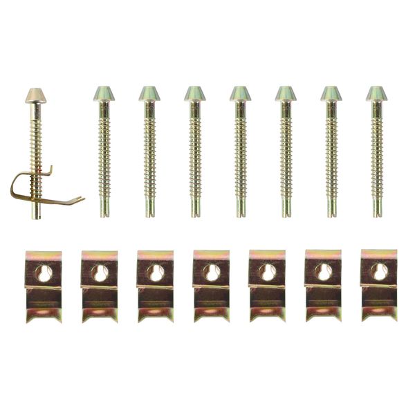 Rhbamoa Sink Clips,Top Mount Sink Brackets,Sinks Mounting Kit Bracket,Sinks Support 8 Pack Kit，Heavy Duty
