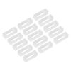 uxcell 50Pcs Plastic Beehive Frame Spacers, Beehive Frame Spacer for Beekeeper Beekeeping Tool Equipment, White