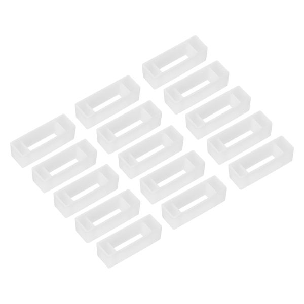uxcell 50Pcs Plastic Beehive Frame Spacers, Beehive Frame Spacer for Beekeeper Beekeeping Tool Equipment, White