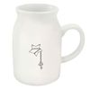 300ml 'Star with Key Chain' Ceramic Milk Jug (MJ00016211)