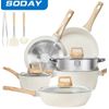 16PCS Pots and Pans Set Non Stick Cookware Set Nonstick with Cooking Set