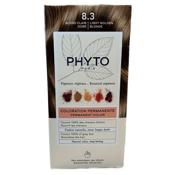 Phyto Color Permanent Color - 8.3 Light Golden Blonde