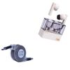 BoxWave Cable Compatible with Moondrop Space Travel - miniSync - USB-A to USB Type-C, Retractable Cable 5 Pre-Set Lengths Avoid Tangles