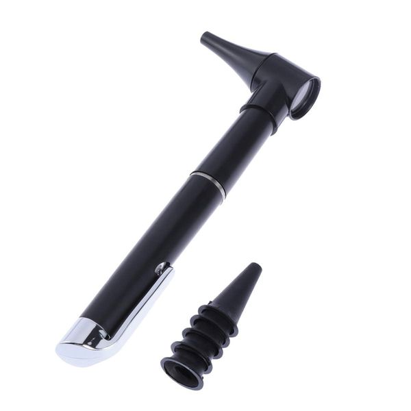 LED Penlight Otoscope Ophthalmoscope Diagnostic Adult Child Home Ear Care Magnifying Lens Flashlight Light Pen Pocket Size