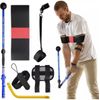 Golf Swing Trainer Aid Set-Portable Golf Training Equipment For Beginners-NEW!