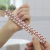 Leopard Print Lipsticks Double-Sided Nail File Emery Board Set 4 Pack