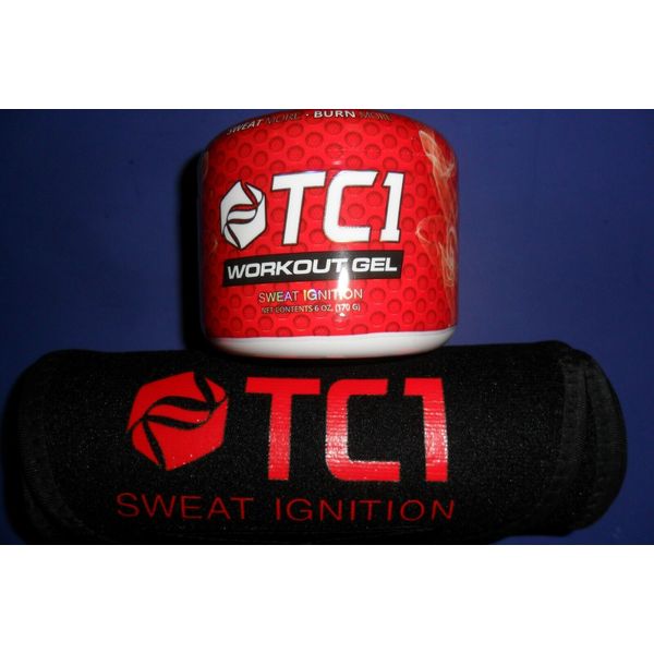 TC1 SWEAT Waist Belt +TC1 Sweat Gel 6 oz