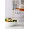 Kilner Salad Dressing Maker, Dressing Shaker with Stainless Steel Lid/Spring, Silicone Pourer, Dishwasher Safe, Preparation and Serving of Dressings, Salad Dressings, Vinaigrettes, Measurements