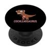 Cochlearsaurus | Cochlear Implant Gift Ideas PopSockets Adhesive PopGrip