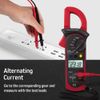 ST201 Automatic Digital Multimeter DC/AC Voltage Diode Tester Clamp Meter(Red)