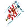 Studio Mid Skip & Play Pirate Copter Pirate Rubber Powered Model Airplane Kit TA-07
