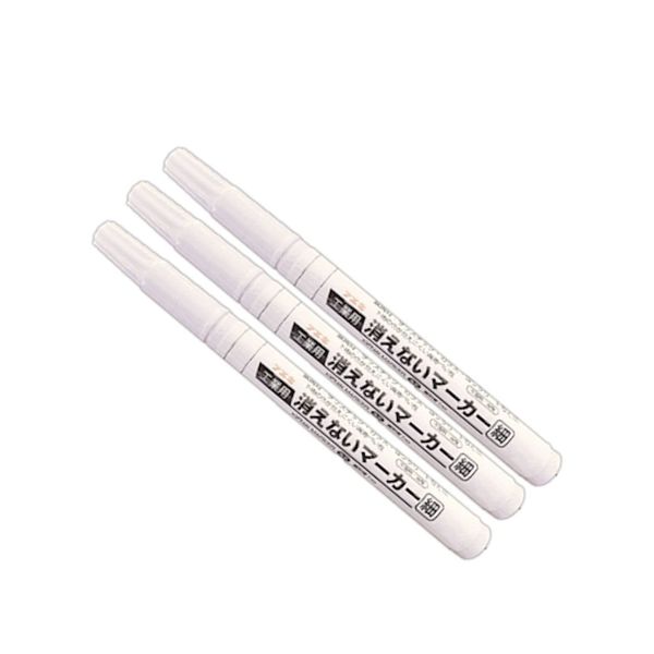 Industrial Permanent Marker Fine White FA007-KGMS-03HJP