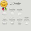 100 Pack Unscented 8 Hour Extended Burn Time Tea Light Candles, White, 100 Count