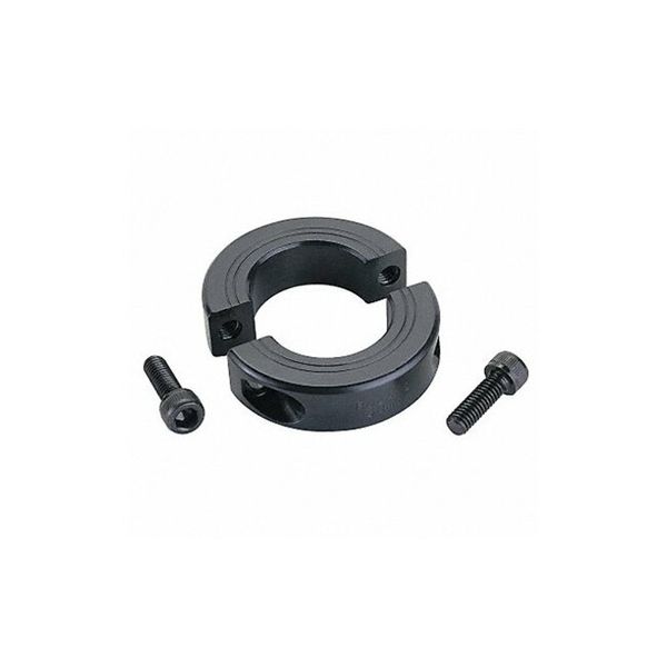 Shaft Collar, Clamp, 2Pc, 7/8 in, Steel