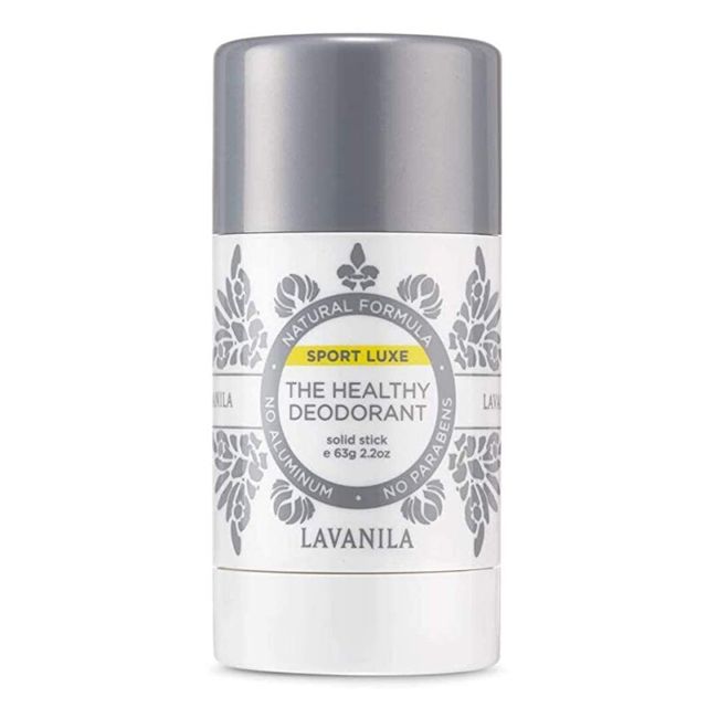 Lavanila Aluminum Free Sport Luxe Deodorant, 2oz - The Healthy Deodorant for Men & Women - Triple Odor Protection, Fresh Scent Solid Stick, Vegan