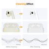 K&F Concept Airpod Cleaner Cleaning Tool Kit, Multi-Function Clean Pen with Soft Brush Flocking Sponge for Cleaning Bluetooth Earphones