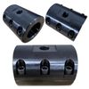 1.5" Steering Tube Clamp (Black Powder Coat)