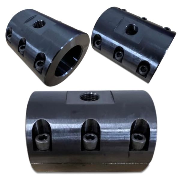 1.5" Steering Tube Clamp (Black Powder Coat)