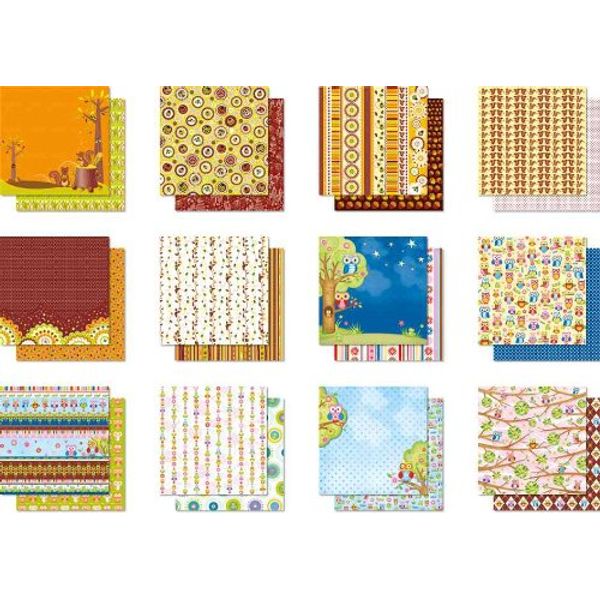 Ursus Scrapbooking Paper Pad Premium Glitter Version 8