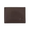 Timberland Men's Blix Slimfold Leather Wallet, Brown, One Size