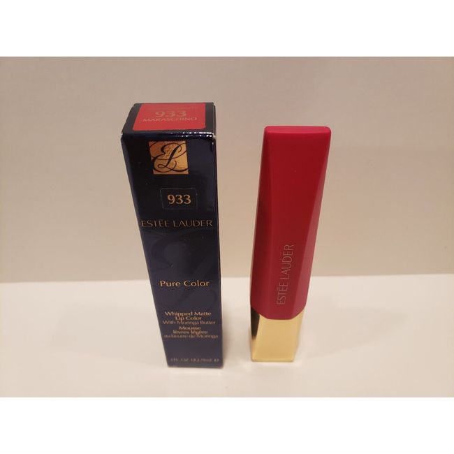 Estee Lauder ~ Pure Color Whipped Matte Lip Color ~ #933 Maraschino ~.3 oz ~NIB