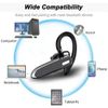 Trucker Wireless Headset Bluetooth 5.3 Earpiece Dual Mic Earbud Noise Cancelling