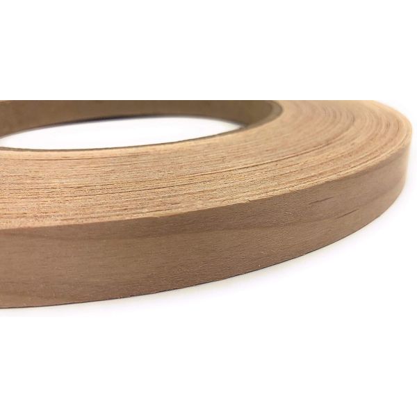 Hickory 13/16" X 250' Roll Peel and Stick Wood Veneer Edge Banding