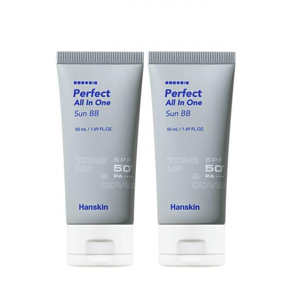 Hanskin Perfect All-in-one Sun BB SPF50+ 50ml 1+1