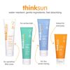 2 Pack of Thinksport Sunscreen SPF 50+, 6 Ounce