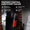 HyperX QuadCast – Standalone Microphone for streamers, content creators and gamers PC, PS4, and Mac, usb