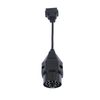 20Pin OBD2 16 Pin Connector 20 Pin OBDII OBD2 Cable Diagnostic Adapter Round For E36 E38 E39 E46 E53 X5 Z3